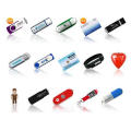 LED Light Pen Drive Unidad USB flash en forma de bulbo creativa (ET016)